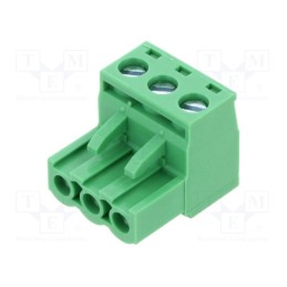 1 pcs x AMPHENOL ANYTEK - TJ0371500000G - Pluggable terminal block, 5mm, ways: 3, straight, plug, female