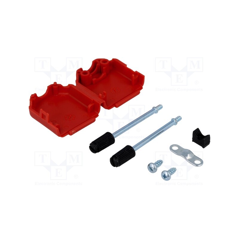 1 pcs x ENCITECH - 6353-0103-01 - Enclosure: for D-Sub connectors, D-Sub 9pin,D-Sub HD 15pin