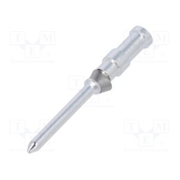 1 pcs x HARTING - 9150006103 - Contact, male, copper alloy, silver plated, 0.5mm2, Han® D, 10A