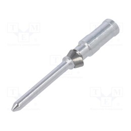1 pcs x HARTING - 9150006101 - Contact, male, copper alloy, silver plated, 1.5mm2, Han® D, 10A