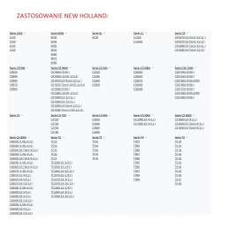 Rubber bumper 14x40x39mm New Holland grain sifter