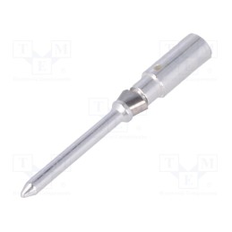 1 pcs x HARTING - 9150006106 - Contact, male, copper alloy, silver plated, 2.5mm2, Han® D, 10A