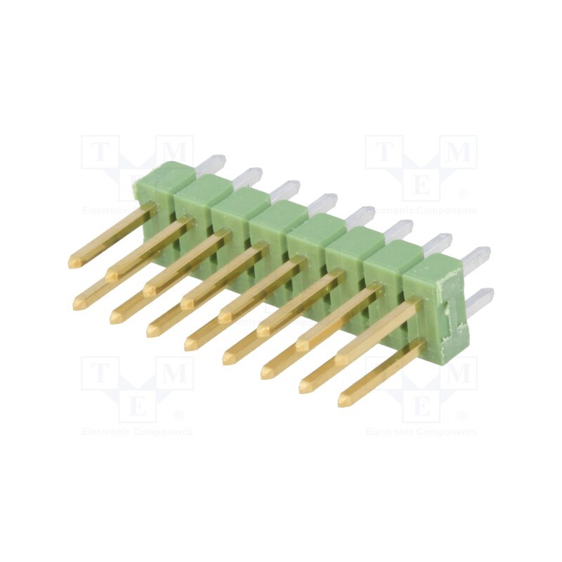 1 pcs x TE Connectivity - 826632-8 - Pin header, pin strips, AMPMODU MOD II, male, PIN: 16, straight