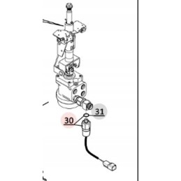 Manitou 25881 steering pressure sensor