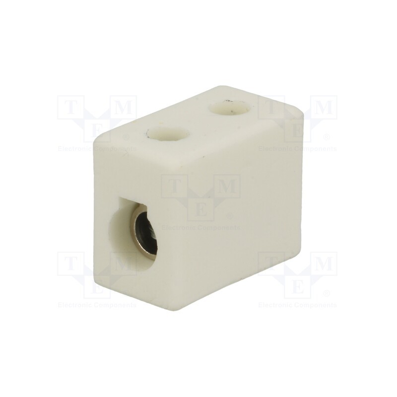 1 pcs x SIMET - 80731516 - Terminal block, screw terminal, 16mm2, 450V, 76A, ways: 1, H: 22mm