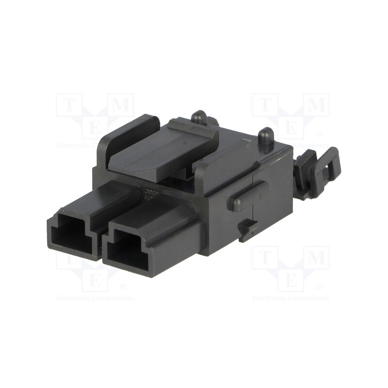 1 pcs x MOLEX - 428160212 - Plug, wire-wire/PCB, female, Mini-Fit Sr, 10mm, PIN: 2, 600V
