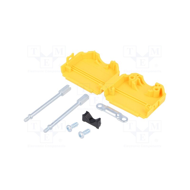 1 pcs x MH CONNECTORS - MHDPPK15-Y-K - Enclosure: for D-Sub connectors, D-Sub 15pin,D-Sub HD 26pin