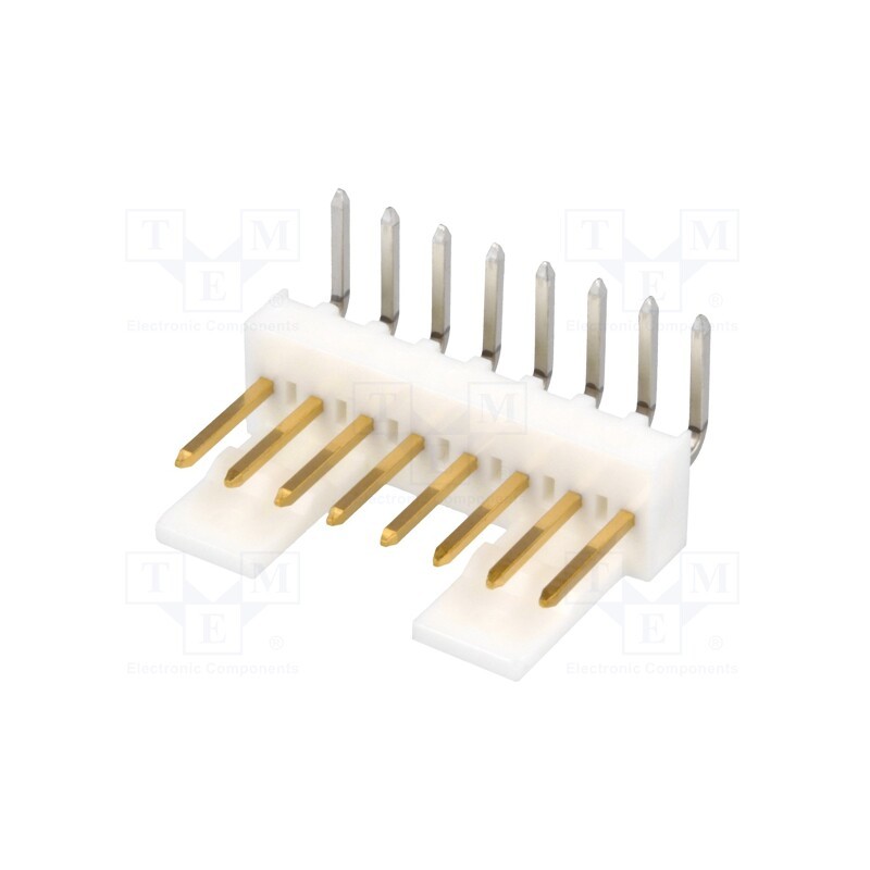 1 pcs x MOLEX - 22124082 - Socket, wire-board, male, KK 254, 2.54mm, PIN: 8, snapped-in, THT, 4A