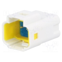 1 pcs x EDAC - 560-003-420-101 - Connector: wire-wire/PCB, 560,E-Seal, male, socket, THT, white