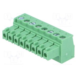 1 pcs x DEGSON ELECTRONICS - 15EDGK-3.5-08P-14-00AH - Pluggable terminal block, 3.5mm, ways: 8, straight, plug, female