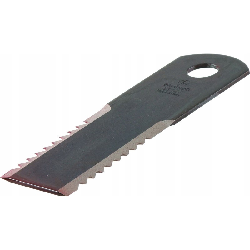 Forage harvester knife serrated 173x50x3mm oe18mm claas 65