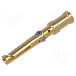 1 pcs x DEGSON ELECTRONICS - 10A-GF-1.5 - Contact, female, copper alloy, gold-plated, 1.5mm2, 16AWG, bulk