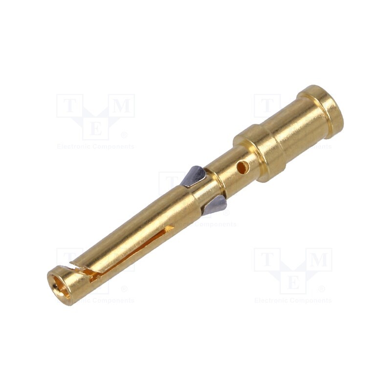 1 pcs x DEGSON ELECTRONICS - 10A-GF-1.5 - Contact, female, copper alloy, gold-plated, 1.5mm2, 16AWG, bulk