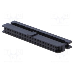 1 pcs x Amphenol Communications Solutions - T826140A100CEU - Plug, IDC, female, PIN: 40, IDC, for ribbon cable, 1mm, gold flash