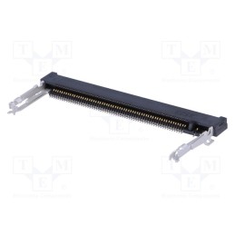 1 pcs x ATTEND - 114B-40B00-R02 - Connector: PCI mini, horizontal, SMT, gold-plated, PIN: 124, H: 4mm