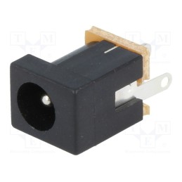 1 pcs x CLIFF - FC68146 - Socket, DC supply, male, 5.5/2.1mm, 5.5mm, 2.1mm, soldering, 5A