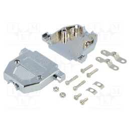 1 pcs x ENCITECH - 2360-0105-03 - Enclosure: for D-Sub connectors, D-Sub 25pin,D-Sub HD 44pin