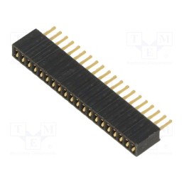 1 pcs x HARWIN - M52-5002045 - 20 Pos. Female SIL Vertical Throughboard Conn.