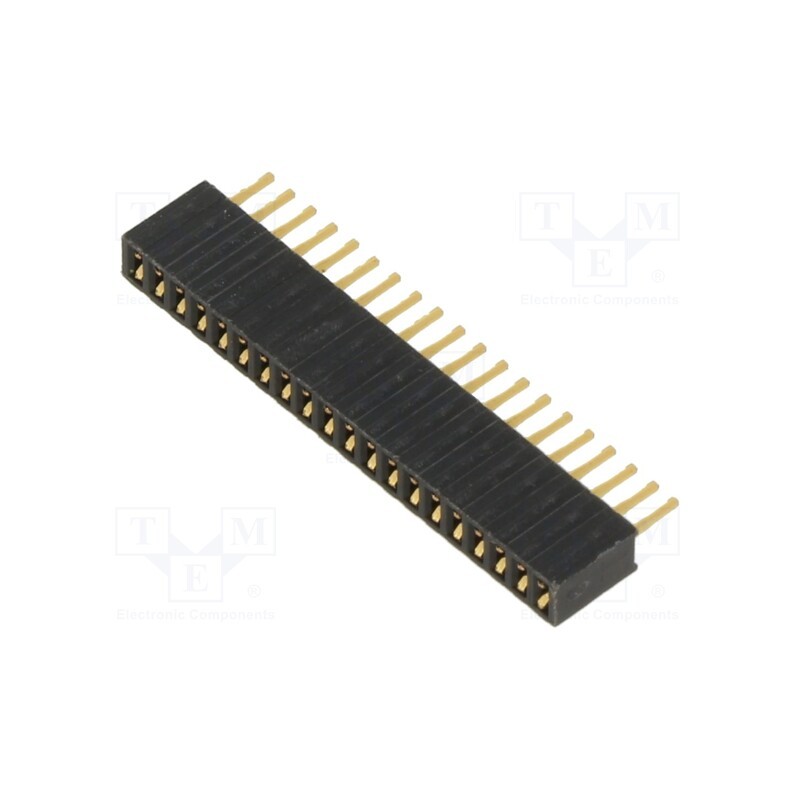 1 pcs x HARWIN - M52-5002045 - 20 Pos. Female SIL Vertical Throughboard Conn.