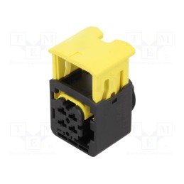 1 pcs x TE Connectivity - 1-1418390-1 - Connector: automotive, female, plug, for cable, PIN: 4, black