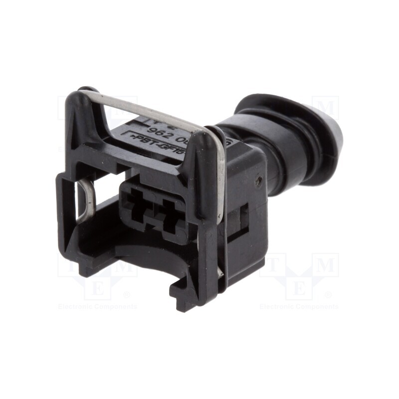 1 pcs x TE Connectivity - 963040-3 - Connector: automotive, JPT, female, plug, for cable, PIN: 2, black