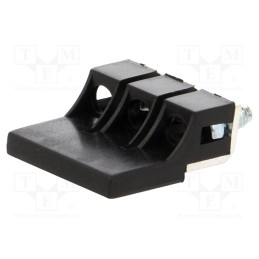 1 pcs x POKu00d3J - A42-5123 - Screw bridge, ways: 3, black, ZUG-2,5