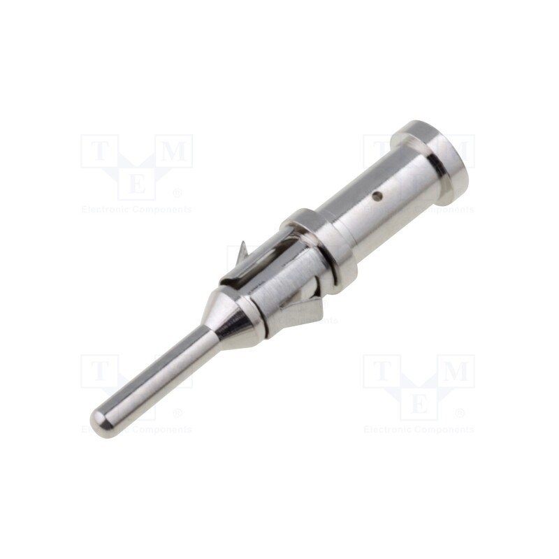 1 pcs x BULGIN - SA3545/P - Contact, male, brass, nickel plated, 18AWG÷14AWG, Buccaneer 6000