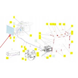 102180578 o-ring of the air conditioning system
