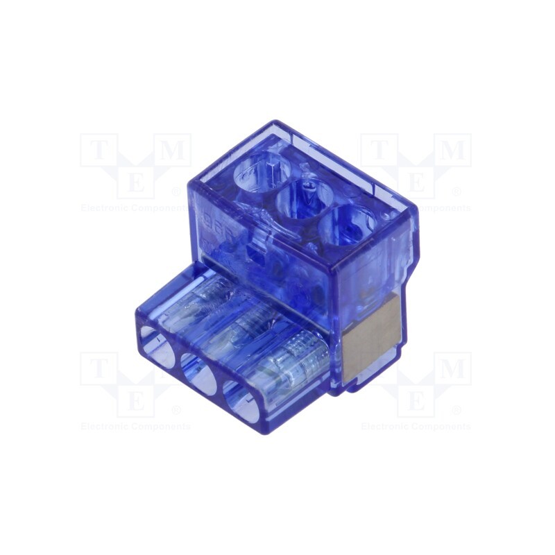 1 pcs x BM GROUP - BM996 - Terminal block, screw terminal, 1÷6mm2, 450V, ways: 1, terminals: 3