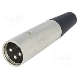 1 pcs x NINIGI - XLR-3W-2 - Plug, XLR, male, PIN: 3, straight, for cable