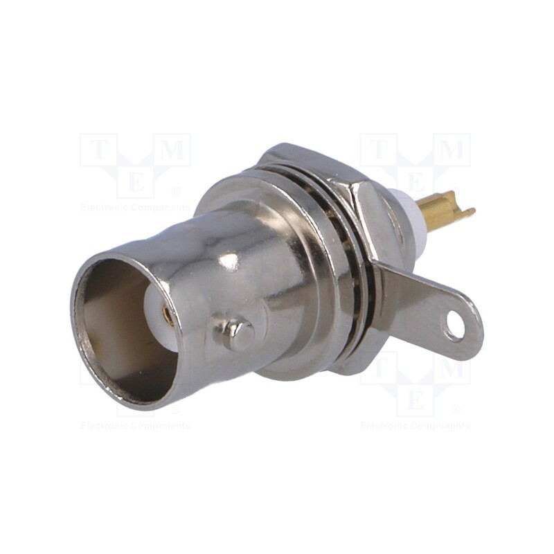 1 pcs x NINIGI - BNC-006-T - Socket, BNC, female, soldering, for panel mounting, PTFE