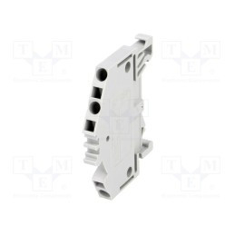 1 pcs x WAGO - 280-641 - Splice terminal: rail, 0.08÷2.5mm2, ways: 1, terminals: 3, grey