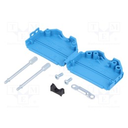 1 pcs x MH CONNECTORS - MHDPPK25-B-K - Enclosure: for D-Sub connectors, D-Sub 25pin,D-Sub HD 44pin