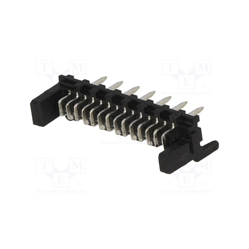 1 pcs x MOLEX - 903250014 - Socket, wire-board, male, PIN: 14, 1.27mm, THT, PicoFlex, 1.2A, 250V