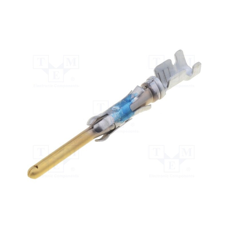 1 pcs x TE Connectivity - 66099-4 - Contact, male, 16, brass, gold-plated, 0.8÷1.4mm2, 18AWG÷16AWG
