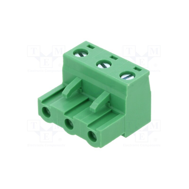 1 pcs x AMPHENOL ANYTEK - TJ0301500000G - Pluggable terminal block, 7.62mm, ways: 3, straight, plug, female