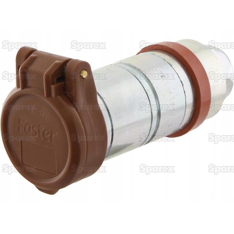 Plug 1 2 brown fits female coupling ta