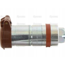 Plug 1 2 brown fits female coupling ta