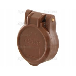 Plug 1 2 brown fits female coupling ta
