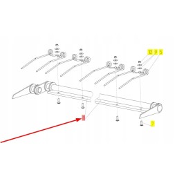 100420218 motorbike tube 6 m
