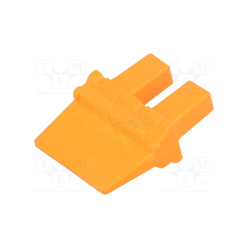 1 pcs x DEUTSCH - WM-8P - Accessories: secondary lock, DTM, male, PIN: 8, orange