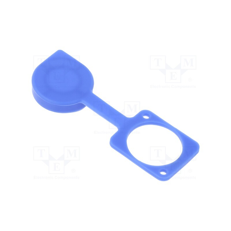 1 pcs x CLIFF - CP30285L - Protection cap, blue, XLR standard, 19x24mm, FT