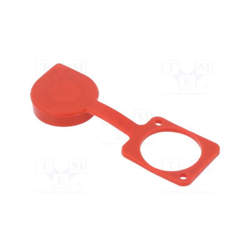 1 pcs x CLIFF - CP30285R - Protection cap, red, XLR standard, 19x24mm, FT