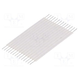 1 pcs x TE Connectivity - 1-1437130-1 - Connector: jumper cable, Cable ph: 1.27mm, L: 25.4mm, straight