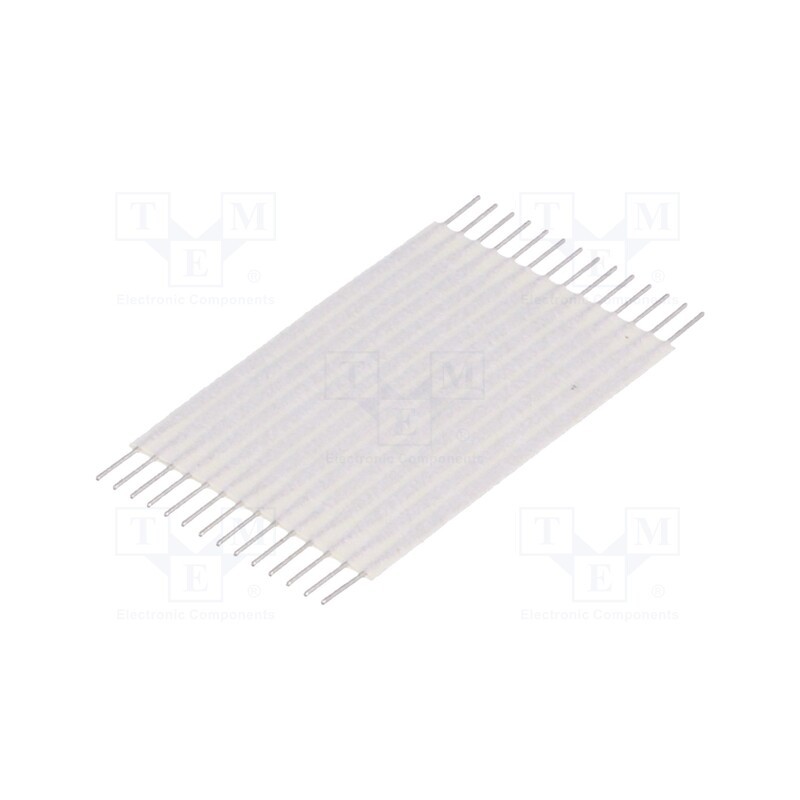 1 pcs x TE Connectivity - 1-1437130-1 - Connector: jumper cable, Cable ph: 1.27mm, L: 25.4mm, straight