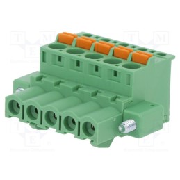 1 pcs x DEGSON ELECTRONICS - 2EDGKDBM-5.0-05P-14-00AH - Pluggable terminal block, 5mm, ways: 5, angled 90°, plug, female