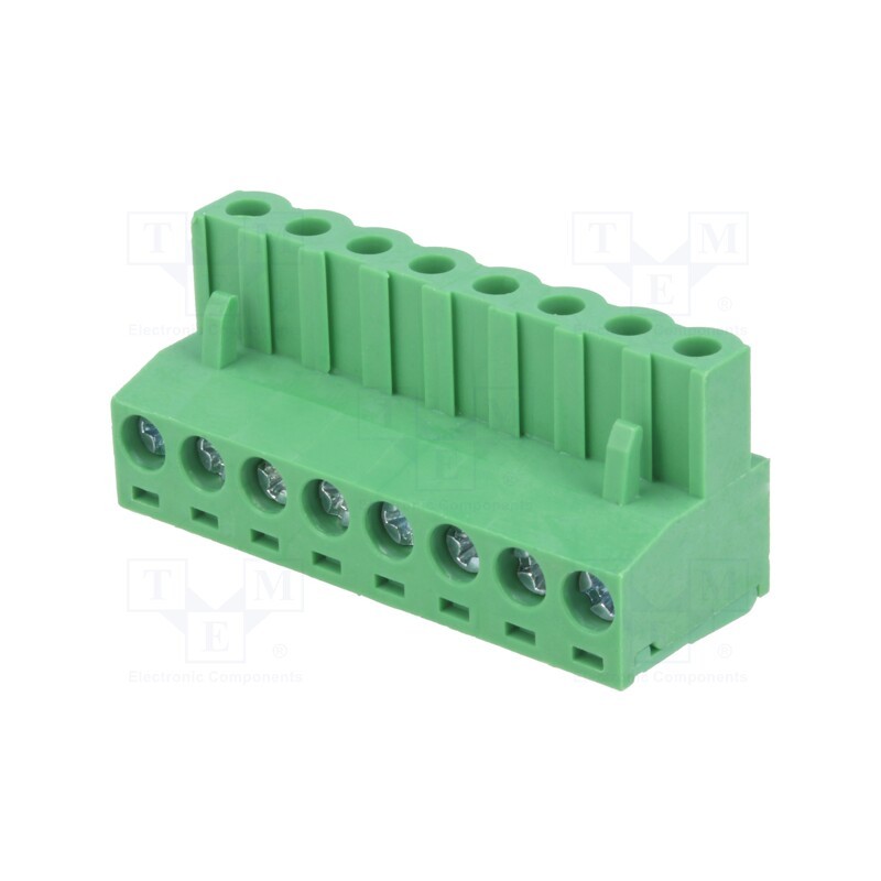 1 pcs x DEGSON ELECTRONICS - 2EDGK5.0-08P-14 - Pluggable terminal block, 5mm, ways: 8, straight, plug, female