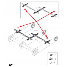 La344381274 inclined conveyor chain