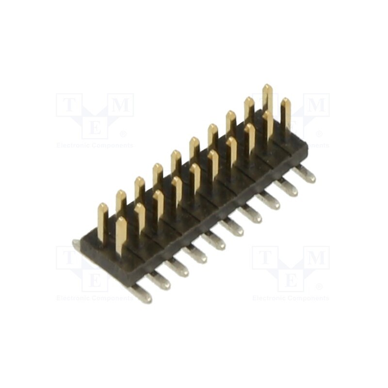 1 pcs x HARWIN - M50-3601042 - 10+10 Pos. Male DIL Vertical SMT Conn.