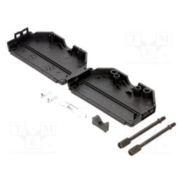 1 pcs x MH CONNECTORS - MHDPPK37-K - Enclosure: for D-Sub connectors, D-Sub 37pin,D-Sub HD 62pin